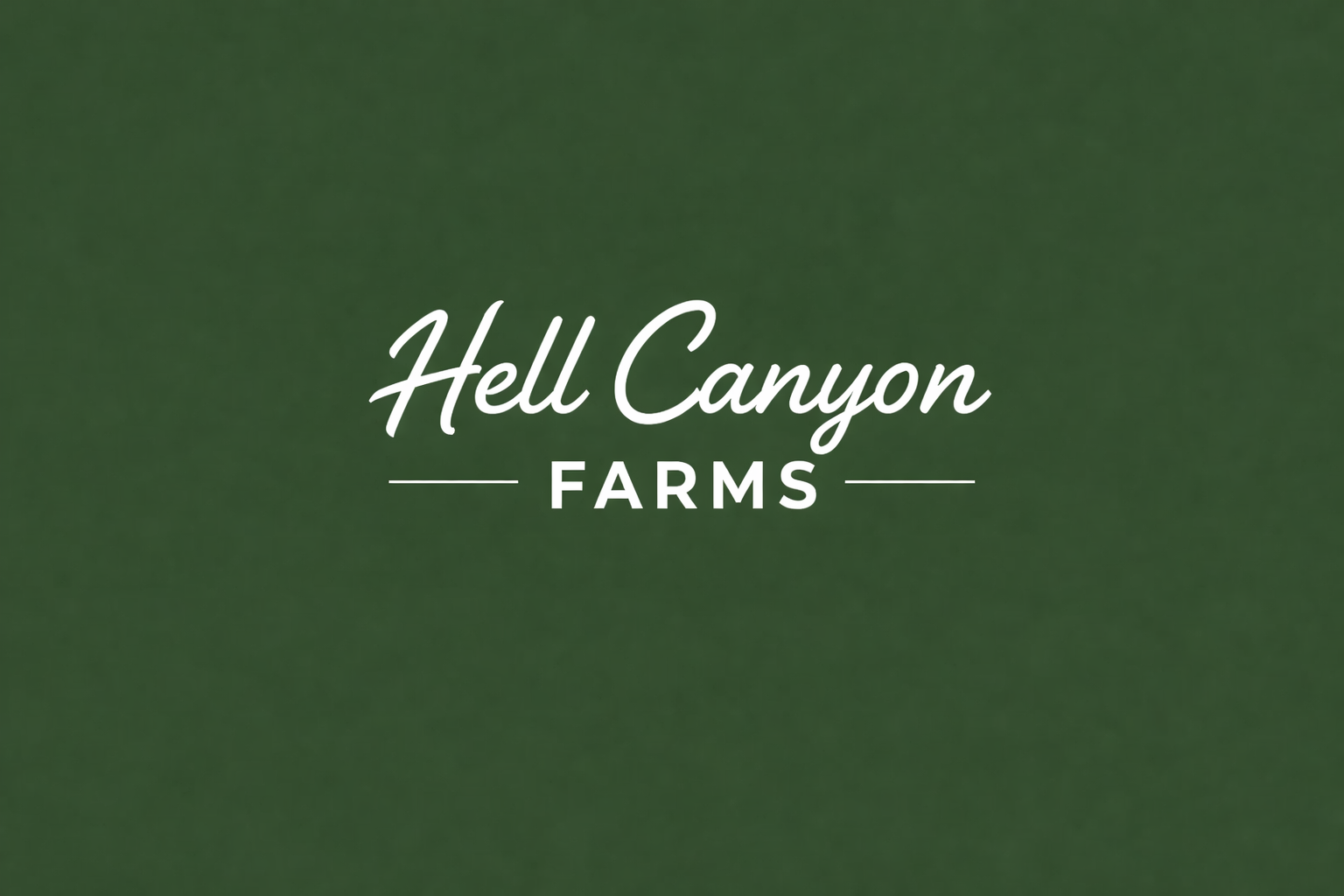 Hell Canyon Farms